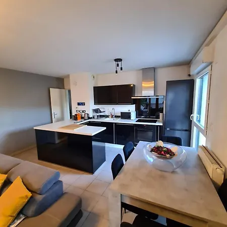 Apartman 3 Pieces Avec Parking A Chez David Nizza